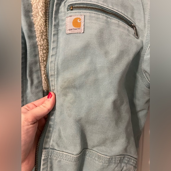 Carhartt women’s Wildwood jacket in color coastline - Picture 10 of 10